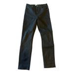 Reformation Harper High Rise Skinny Jeans Size 29 Black Photo 2