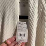 Lucky Brand Lucky‎ Brand Ivory Draped Ribbed Flowy Cardigan- Size Small Photo 2