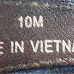 Tory Burch Navy Velvet Classic pave Logo Flip Flop Size 10 Photo 2