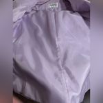 Vintage Suede Lavender Blazer by Signatures Size 12 Purple Photo 14