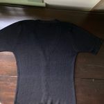 100% Silk Ribbed Button Photo 1