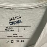 Micki Minah Sketch Culture Size Small Tee Nicki Minaj Humor Funny Disney Shirt White Photo 2