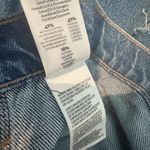 MOTHER Women's Snacks! The Lickity Split Fray Maxi Denim Skirt Size 30 Blue Photo 5