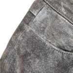 Ecru  Suede Leather 5-Pocket Jeans Pants Brown Size 4 Photo 6