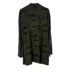 Sanctuary NWT  Camo Print Open Front Long Sleeve Cardigan Sweater Size Large L Photo 9