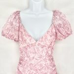 Hello Molly  Cute Gauze Mini Dress Pink Size 6 Photo 3
