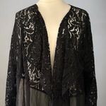 Catherines NWT! Catherine’s Black Lace Kimono Cardigan
Size 4X Photo 3