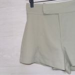 Sincerely Jules Women's Tan High Waisted Tailored Shorts size 3/26 Photo 2