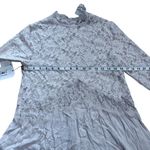 Nwt Blue B Boat Neck Romance Lace Boho Ruffle Women’s Maxi Dress size Small Pink Photo 13