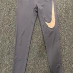 Nike  Gray and pink Leggings Athletic Performance Photo 0