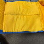 FISHER PRICE Diaper Bag Tote Cooler Bag Blue Yellow Vintage Large Travel 90's Photo 15