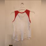 Vans  white and red tank top size womens small Photo 1