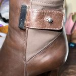 Aquatalia  women's Brown Leather Ankle Boots size 9.5 Photo 8