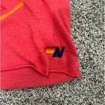 Aviator Nation  Signature Boyfriend Tee Cropped Circle Venice Photo 2