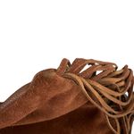 The Limited  Suede Fringe Crossbody Shoulder Bag Photo 10
