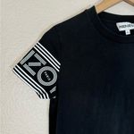 Kenzo Paris Black Logo Sport T Shirt Dress XS Photo 12