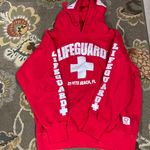 Lifeguard Red  hoodie Photo 0