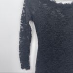 Jump Black Lace Body Con Dress Size Small Photo 4