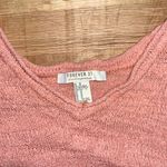 Forever 21 pink cropped sweater Photo 1