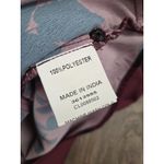 Eshakti  Wayward Fancies Dark Wine Red Black Floral Blouse Tunic Size XS/2 Photo 3