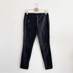 BLANK NYC  Black Vegan Faux Leather Moto Pant Leggings Size 27 Photo 2