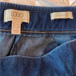 LOGO By Lori Goldstein  Blue Straight-Leg Jeans Photo 5