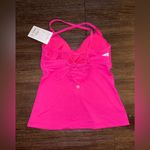 Athleta NWT pink triangle tankini A-C size small Photo 3