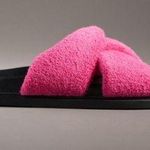 Maeve Anthropologie  Terry Slide Sandals Photo 0