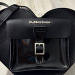 Dr. Martens  Black Heart-Shaped Crossbody/ Backpack Bag Photo 7