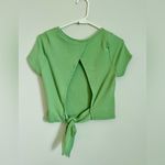 Blue Rain  Crop Top Photo 1