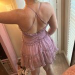 The Vintage Shop Lilac Mini Dress Photo 1