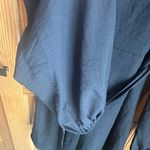 In The Style Balloon Sleeve Button Down Mini Dress Jac Jossa Black Tall Sz 10 New Photo 4