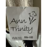 Grannycore‎ Shabby Chic Sweater Vest M Knit button Up Unique Patten Ann Trinity Size M Photo 3