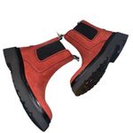 NWT $180 BIONICA Drina Water Resistant Chelsea Boot In Rouge Red Size 9.5 Photo 4