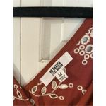 BB Dakota  Steve Madden rust eyelet midi dress m Photo 4