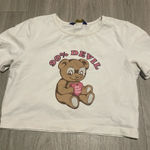 Coney Island Picnic White T Photo 0