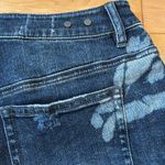 CAbi  black and blue distressed #5987 Jean Shorts Photo 3