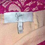 Joie xsmall pink lace romantic date night skirt Photo 7