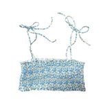Faithfull the Brand La Maison Smocked Bandeau Bikini Top Photo 1