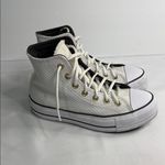 Converse  White Canvas Sneakers Iconic High-Top Design Photo 1