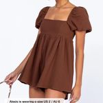 Princess Polly  Lorna Romper Brown Photo 0