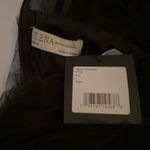 Mac Duggal 27532 Black Strapless Bustier Net Gown With Spiral Ruffles Photo 12