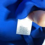 Worth Ocean Blue Open Jewel neck 3/4 sleeve top size XS Photo 6