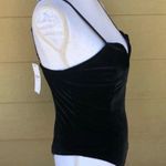 Velvet Black Heart Neck Bodysuit Size M Size M Photo 3
