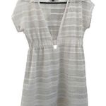 Club Z Collection White Crochet low cut swim cover up Size M Size M Photo 0