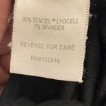 Garnet Hill Black Tencel Blend Drapey Pull-On Pants Women’s XS Travel Lounge Photo 4