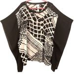 Chico's Womens Butterfly Blouse Size L/XL Sheer Swim Cover Up or Blouse Photo 0