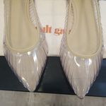 Cult Gaia ππ Leena Pointed Toe Transparent Vinyl Cage Flats ~ Clear EU 38 NWT Photo 12