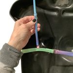 SheIn  Multicolor Gradient Bikini BRAND NEW Size M Photo 7