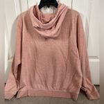 Nike Light Pink Heathered Funnel Hoodie Photo 1